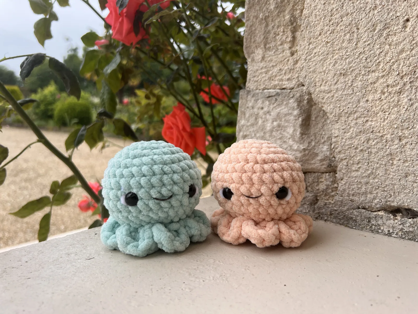 Chonky Octopus — Glittery Pink